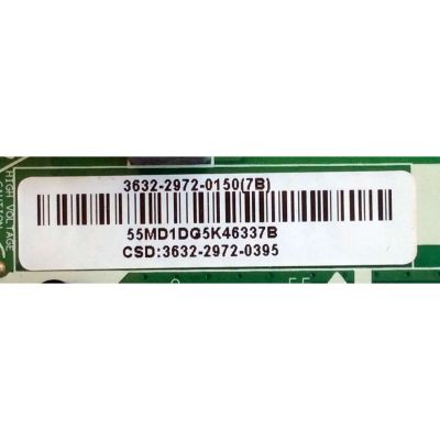 MAIN FUENTE (COMBO) PARA TV VIZIO / NUMERO DE PARTE 3632-2972-0150 / 0171-2271-5647 / 3632-2972-0395 / PANEL LSC320AN10-H01 / MODELOS D32HN-D0 LAUSUKDS / D32HN-D0 LAUSUKFS - Imagen 4